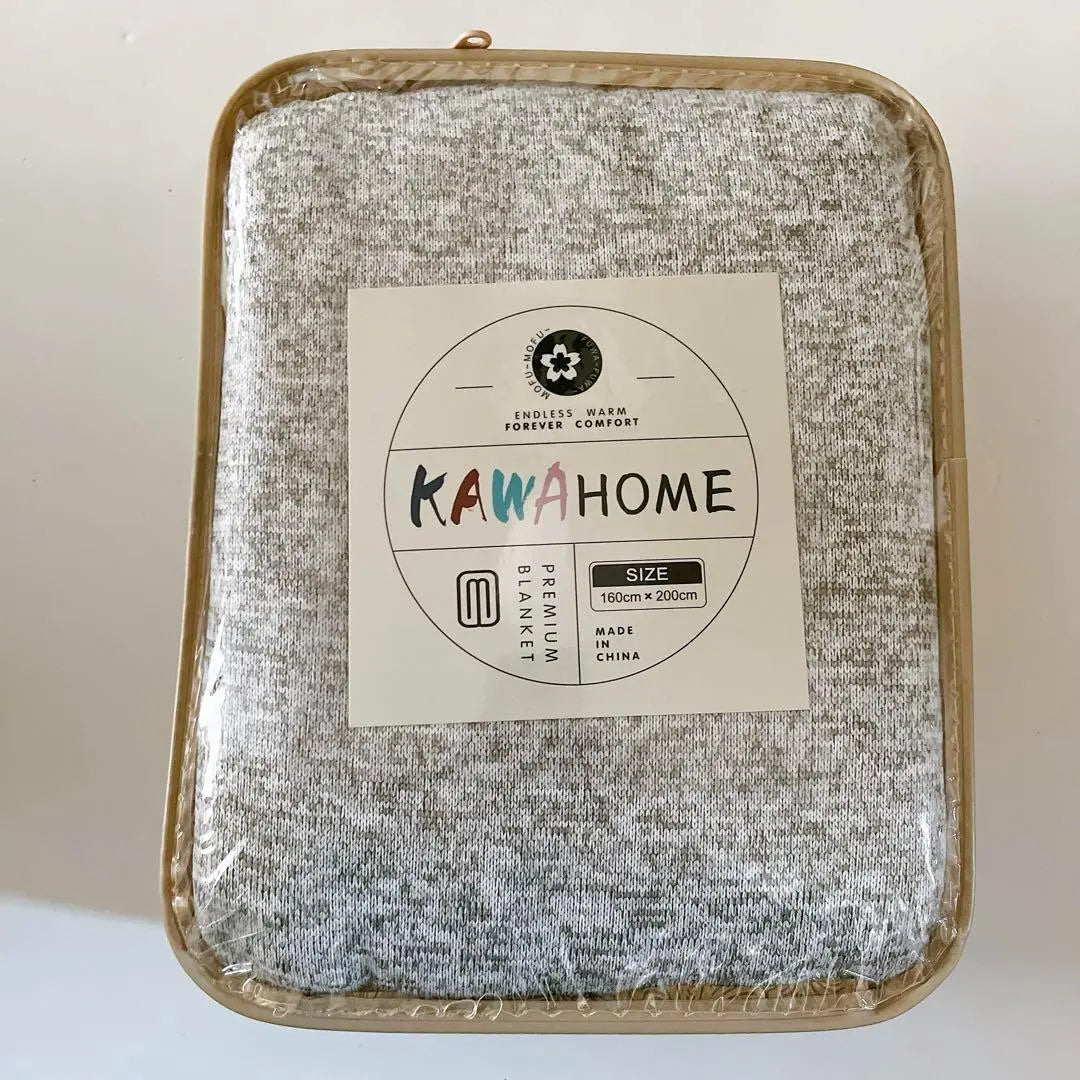 KAWAHOME Original Knit Towel Blanket Semi-Double 160ⅹ200