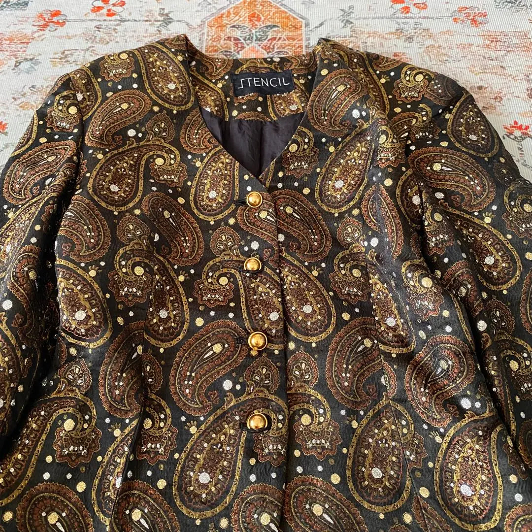 Paisley Jacquard Gobelin Jacquard Vintage Vintage Clothing Women