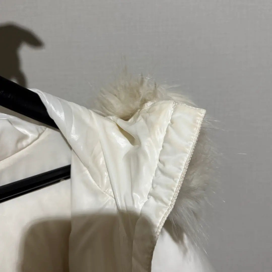 Chaqueta de plumón auténtica blanca de MONCLER