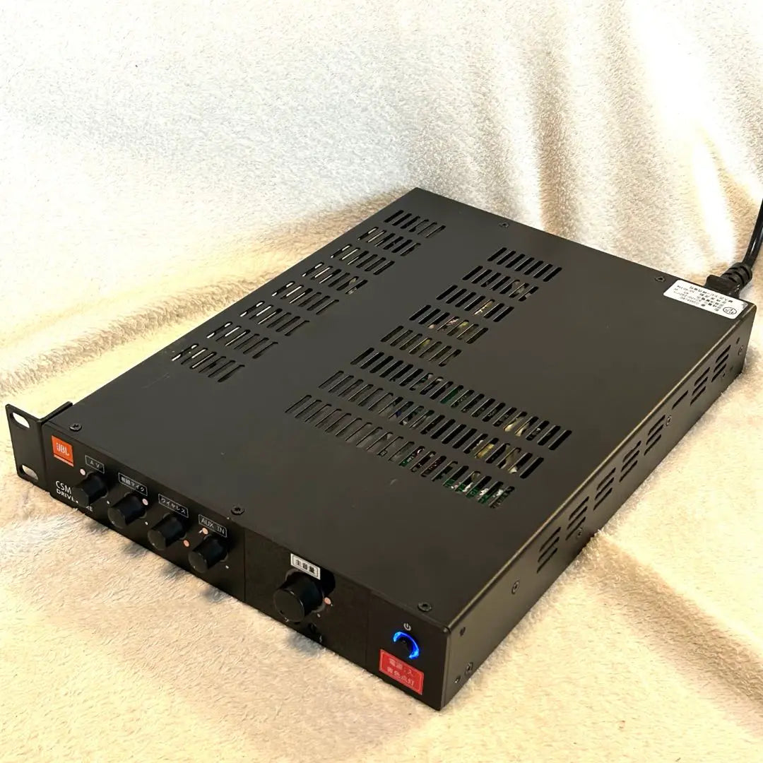 [Operation check] JBL CSMA180 DRIVECORE Power amplifier with built-in mixer