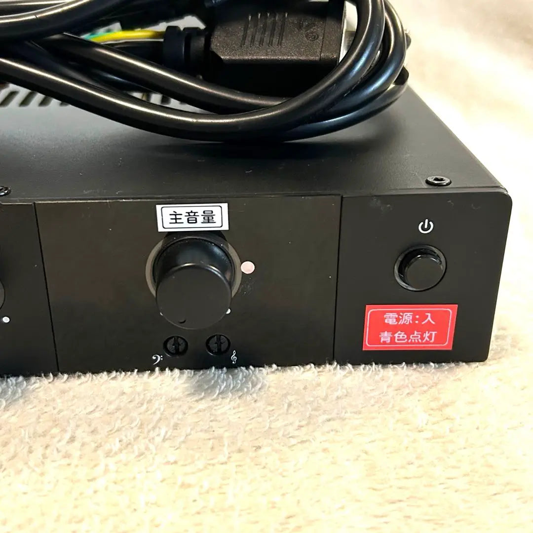 [Operation check] JBL CSMA180 DRIVECORE Power amplifier with built-in mixer