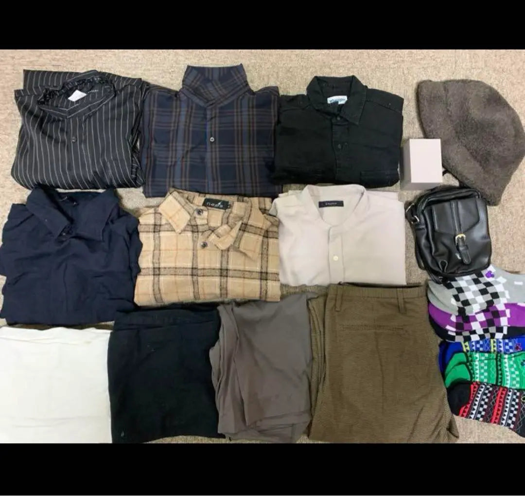 41 men's clothing items sold in bulk [Great deal! 】