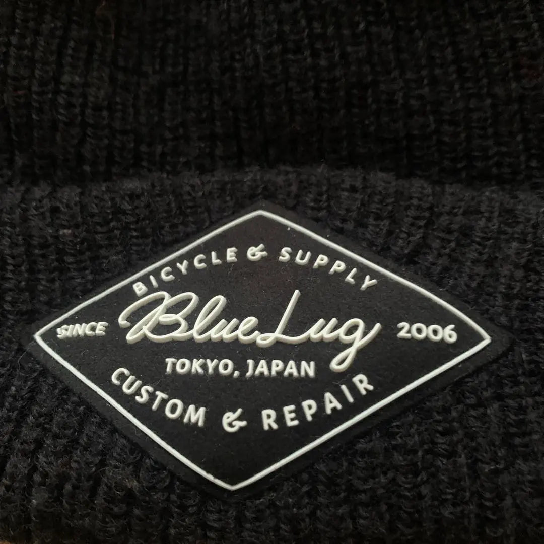 bluelug knit cap black