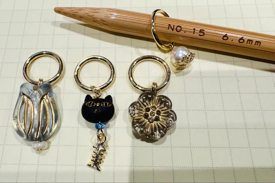 Eye count ring Stitch marker | 目数リング　ステッチマーカー