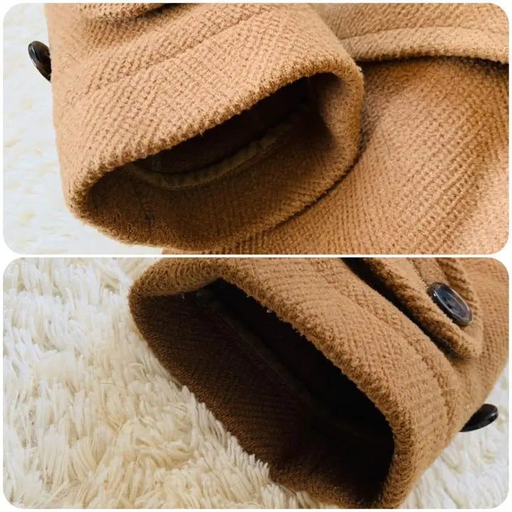 SHIPS Ships Duffle Coat Camel Brown Size 36 Popular Model