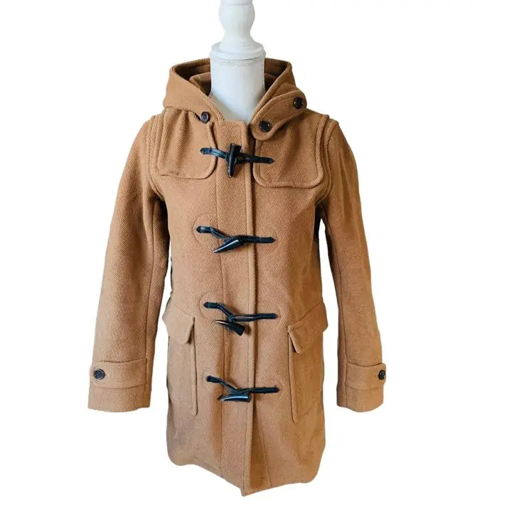 SHIPS Ships Duffle Coat Camel Brown Size 36 Popular Model