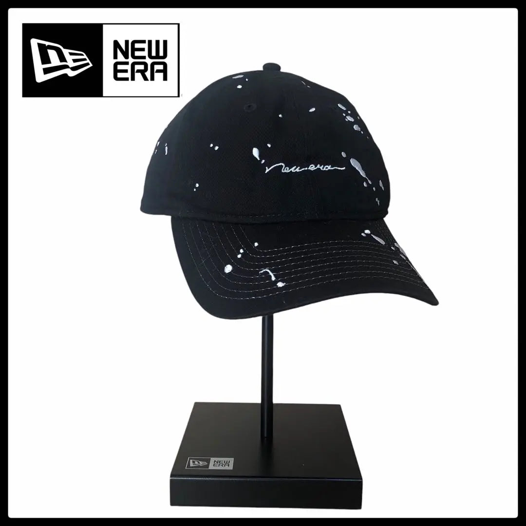 NEW ERA, Splash Embroidery Script Logo Black