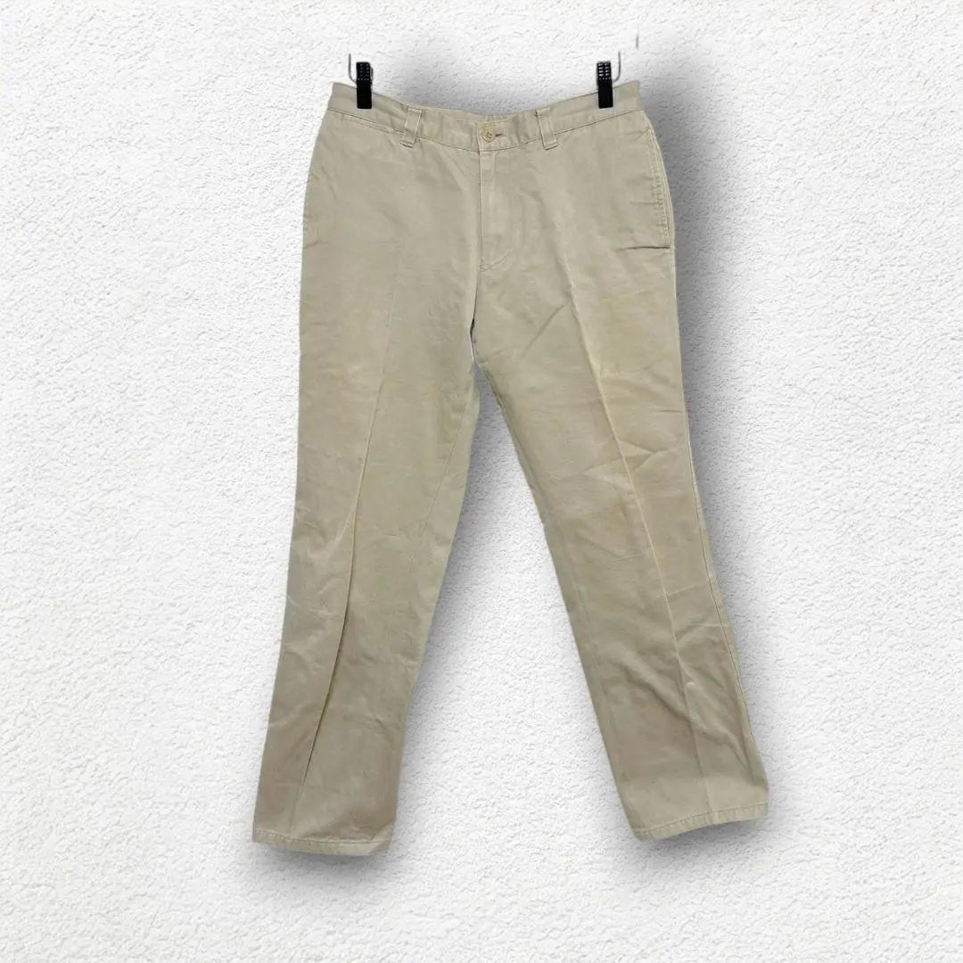 [COMME CA ISM] 100% cotton tapered pants, washable