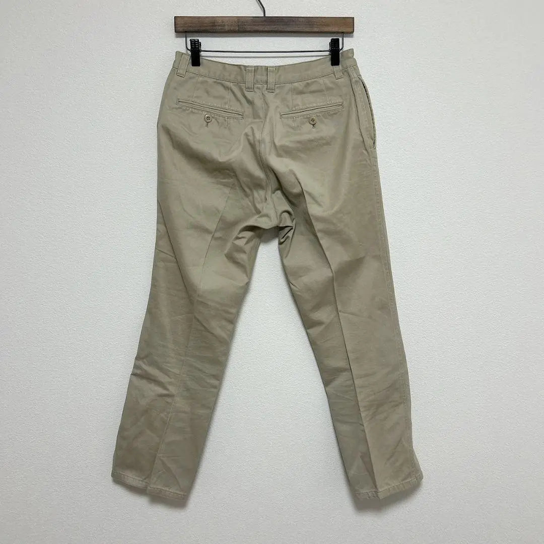 [COMME CA ISM] 100% cotton tapered pants, washable