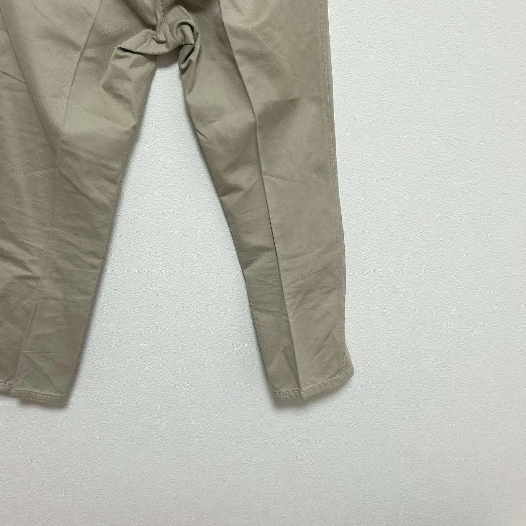 [COMME CA ISM] 100% cotton tapered pants, washable