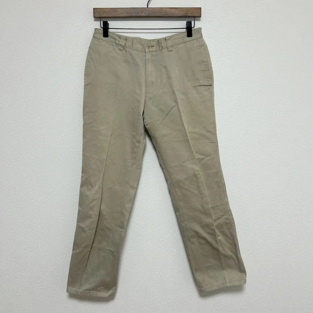 [COMME CA ISM] 100% cotton tapered pants, washable