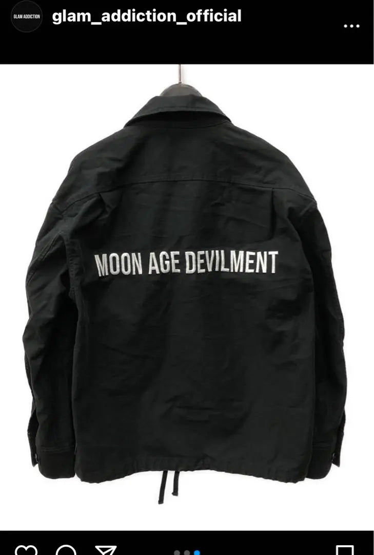 moonage devilment Military Jacket