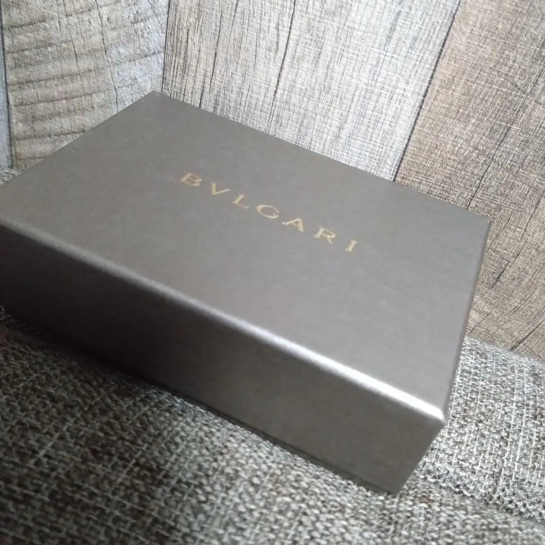 [Sin usar] Estuche para llaves Bvlgari azul marino 39318 BVLGARI azul marino oscuro