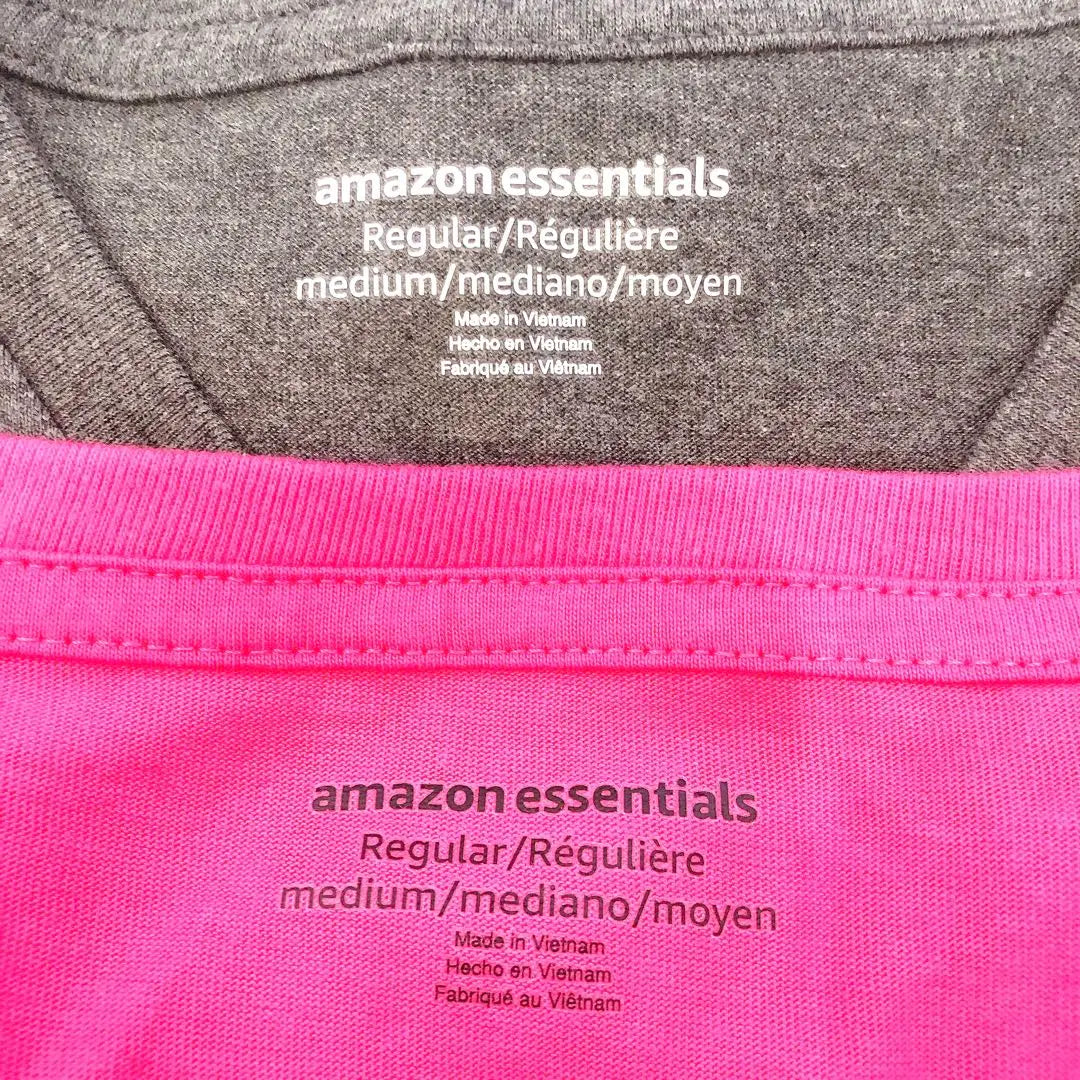 Amazon Essentials Camiseta 2 Paps Cuello En V Regular Fit | Amazon Essentials2 枚組 Tシャツ Ｖネック レギュラーフィット