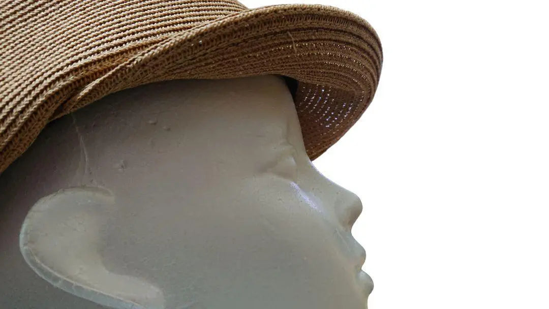 Sombrero de mujer, verano, gorra, beige, nuevo, parasol, elegante