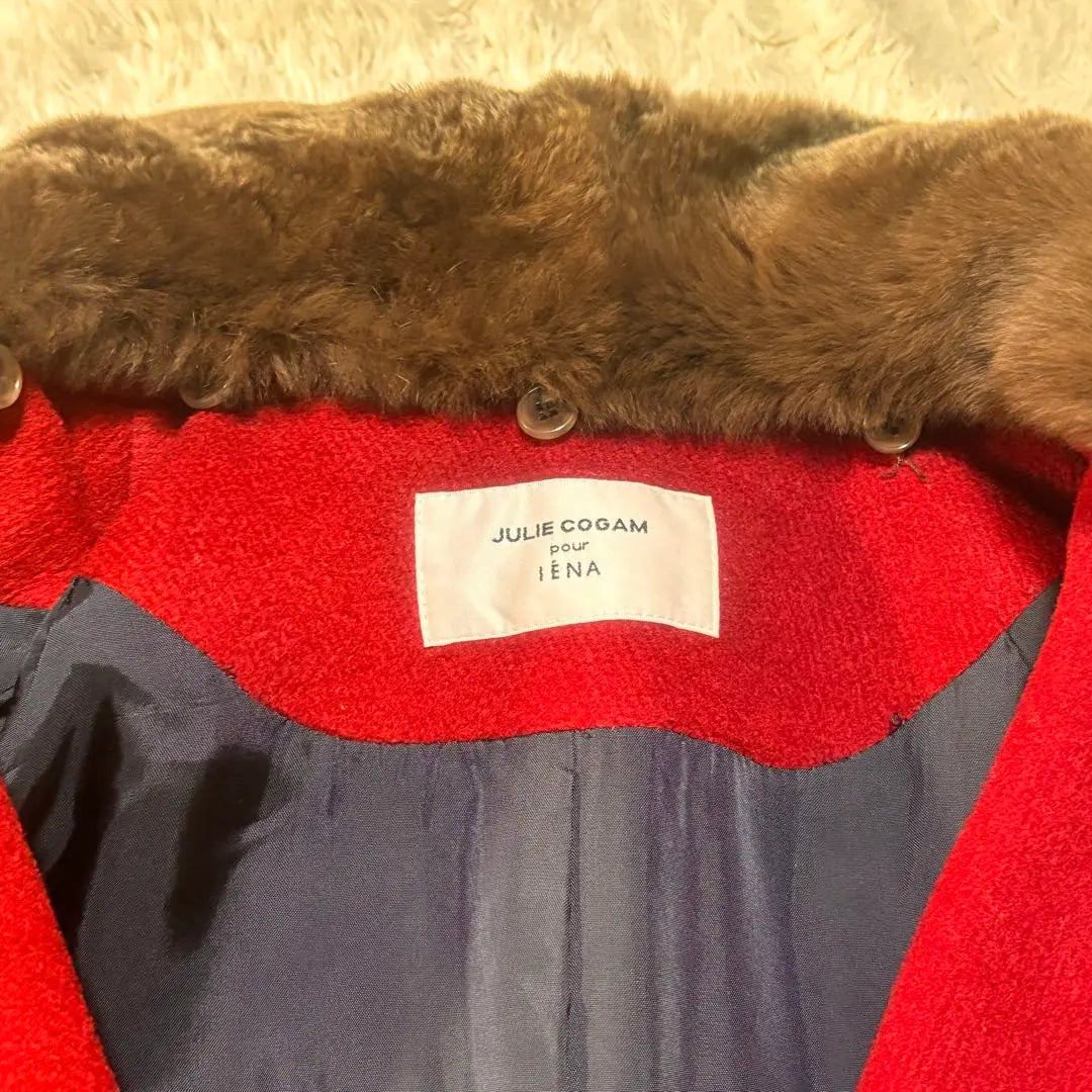 Winter sale! ! [Good condition] IENA Fur coat Rabbit fur sizeM