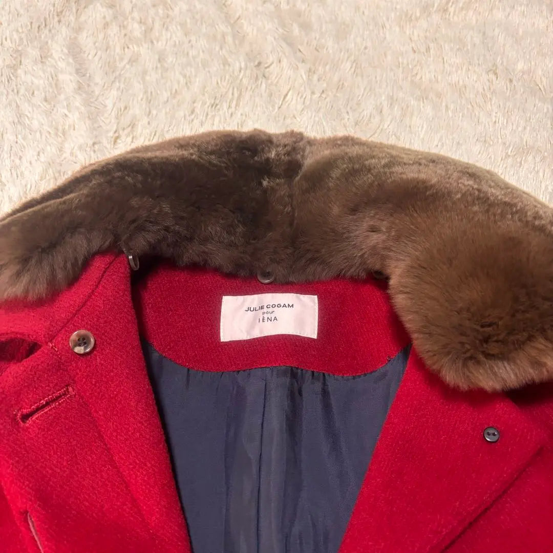 Winter sale! ! [Good condition] IENA Fur coat Rabbit fur sizeM