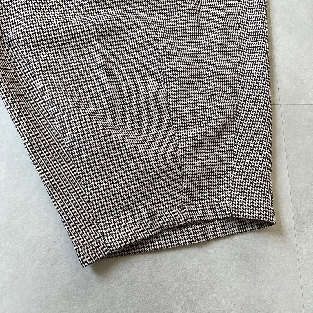 hare checkered sarouel pants