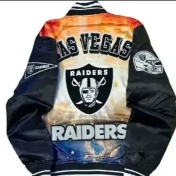 Chaqueta del estadio de los Raiders de Las Vegas