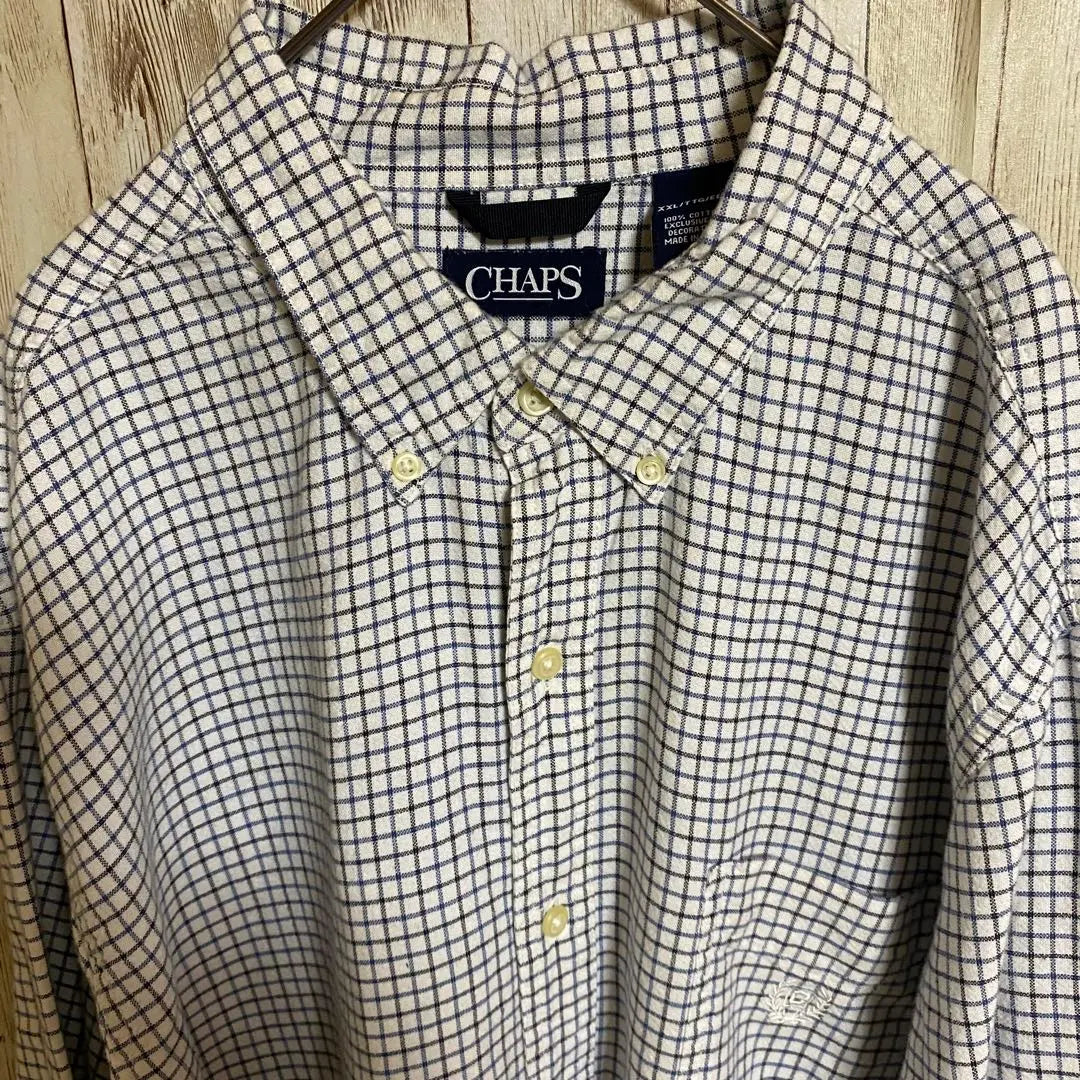 [763] CHAPS B.D Check Shirt