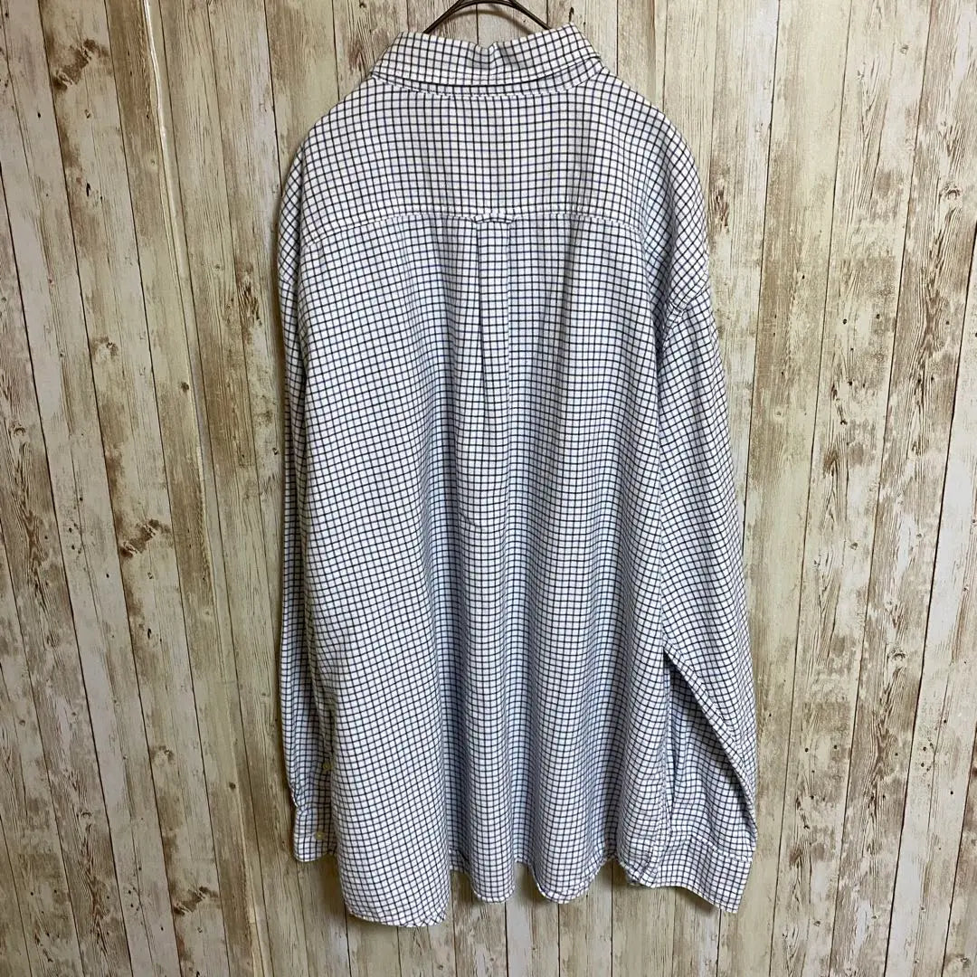 [763] CHAPS B.D Check Shirt