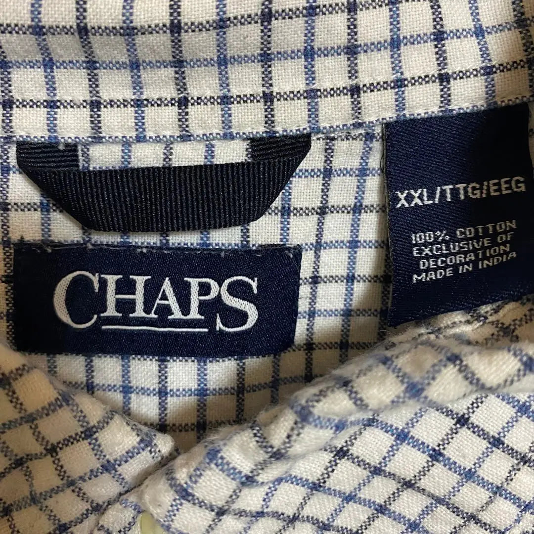 [763] CHAPS B.D Check Shirt