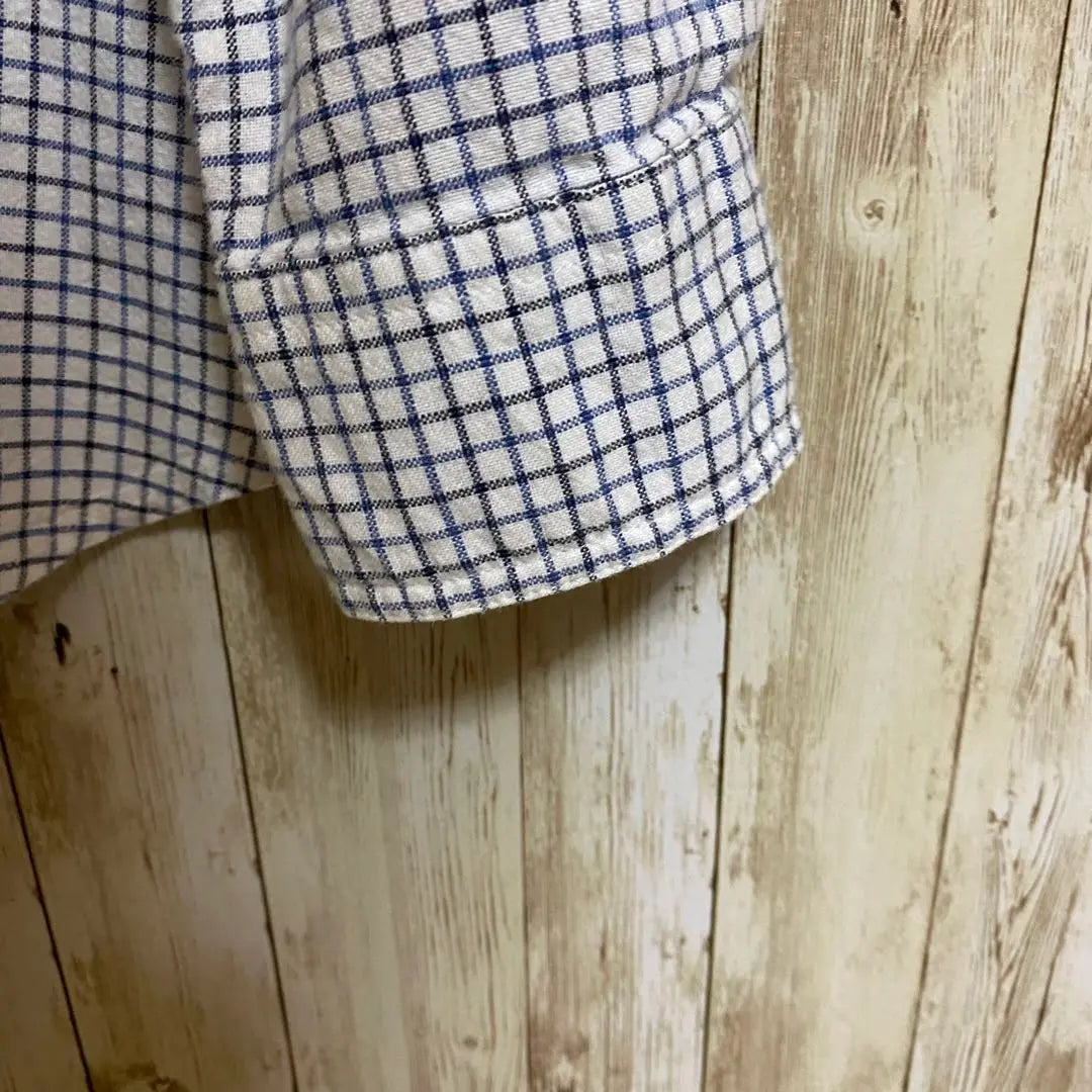 [763] CHAPS B.D Check Shirt