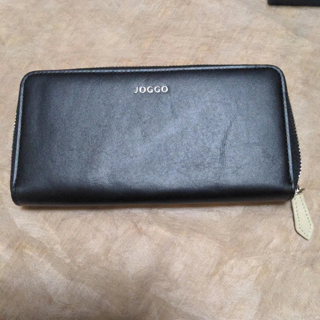 [New and unused with official box] JOGGO L-shaped zipper wallet