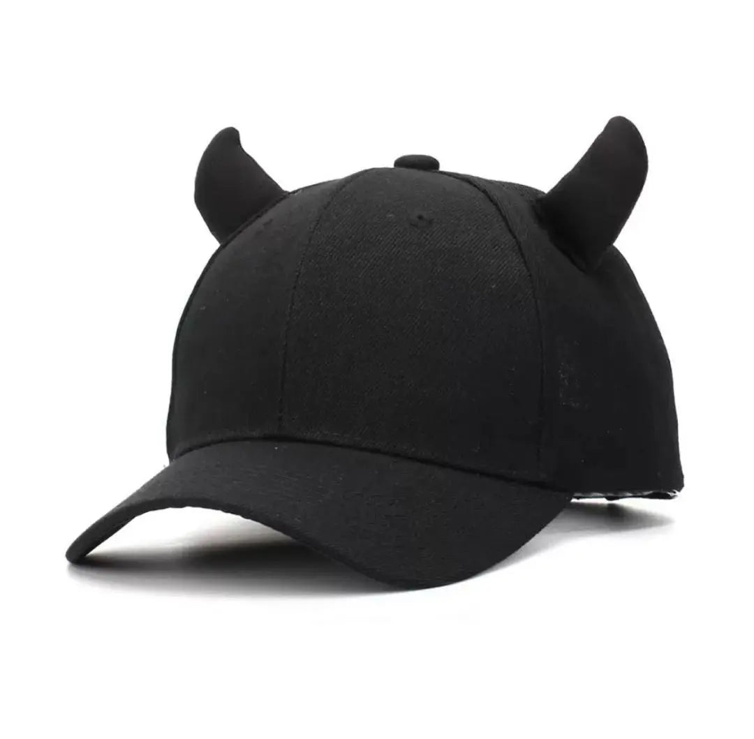 ¡OFERTA! Gorra con cuernos de alienígena de pilaf, rapero popular para hombres y mujeres de Corea del Sur