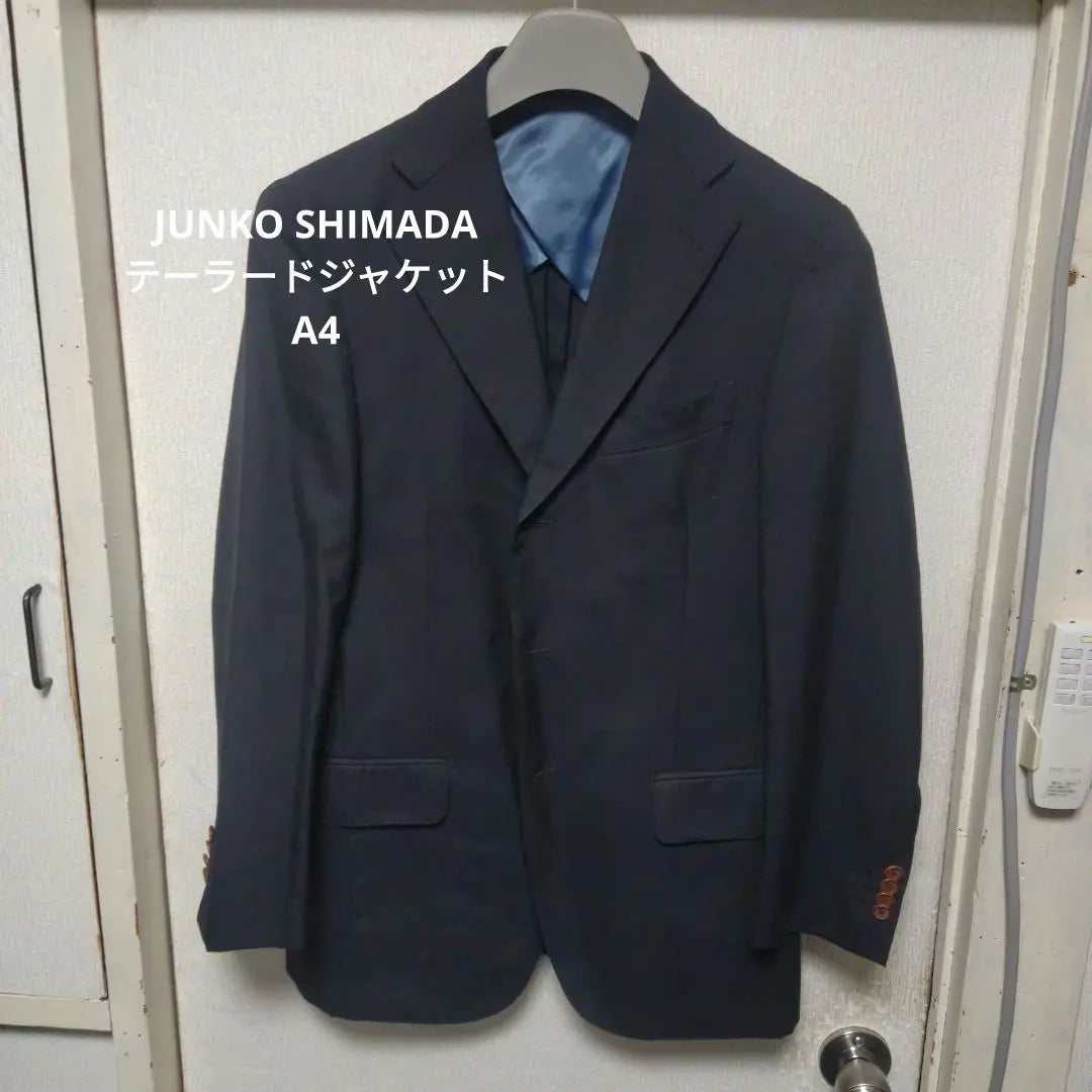 JUNKO SHIMADA Navy Tailored Jacket A4