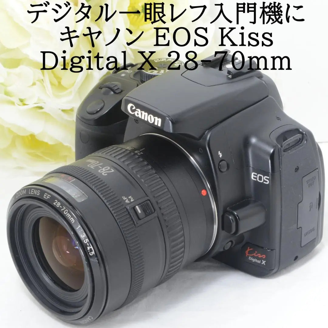 ★Recommended for beginners★Canon EOS Kiss Digital X