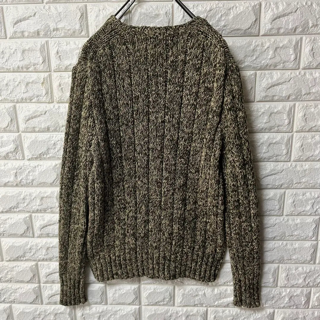 [POLO BY RALPHLAUREN] Low gauge knit sweater Marble