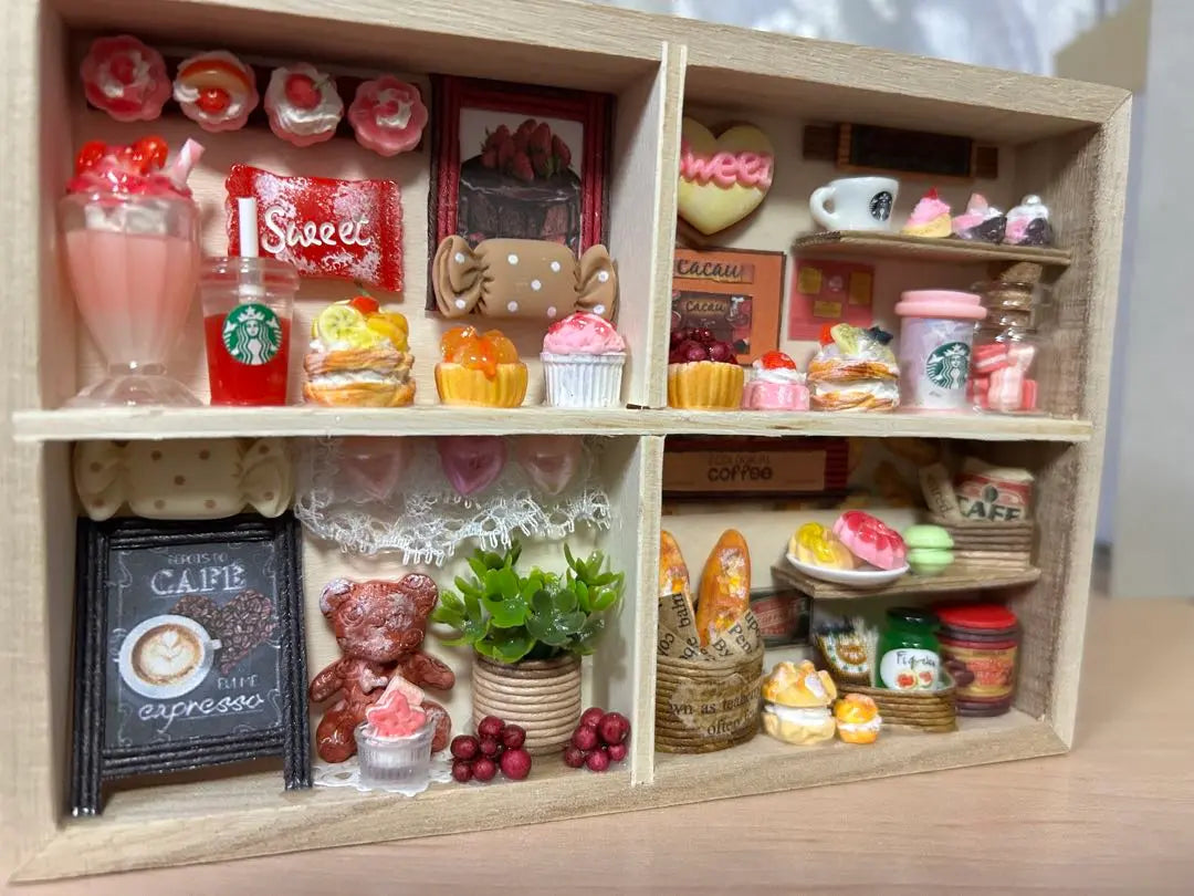 Ecocraft Miniature Goods Handmade Cafe