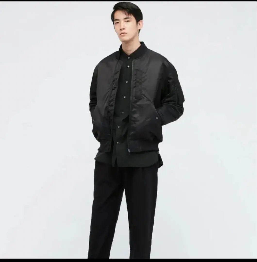 Beautiful Uniqlo+j Hybrid Down Oversized MA-1 Blouson | 美品　ユニクロ+j ハイブリッドダウンオーバーサイズMA-1ブルゾン