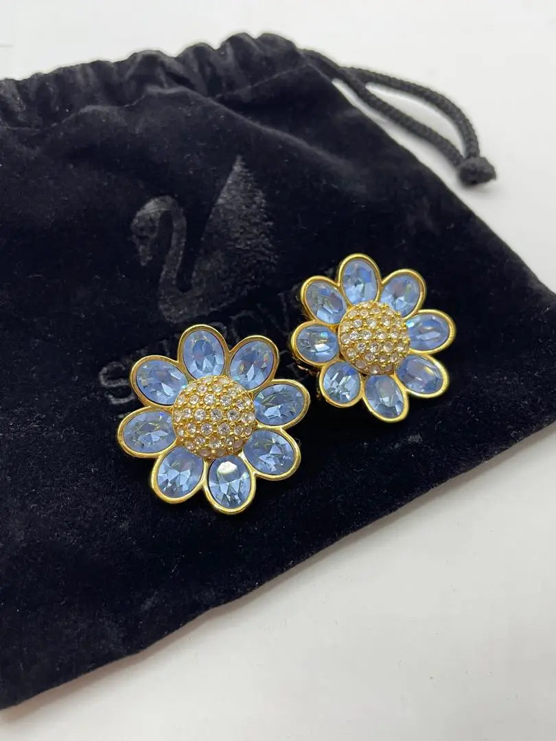 Swarovski Vintage sparkly earrings #34