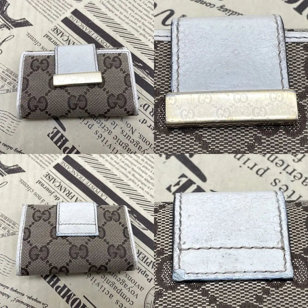 Gucci Key Case 5-Line Key GG Canvas FP138