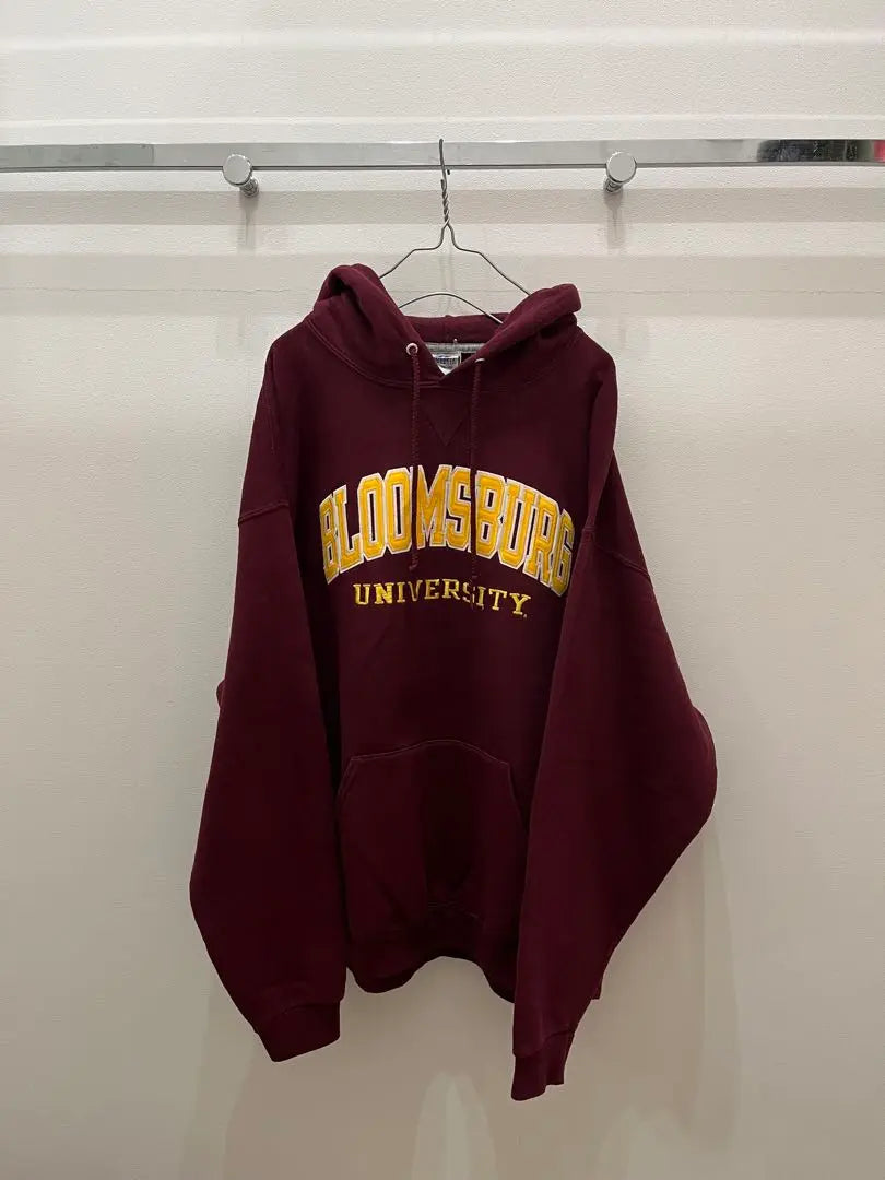 [Used] RUSSELL ATHLETIC front logo pull hoodie