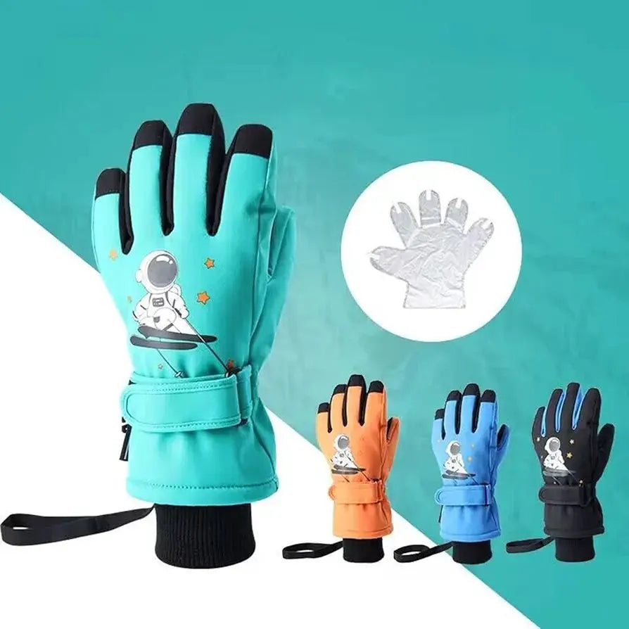 Kids Ski Waterproof Kids Winter Warm Cold Weather