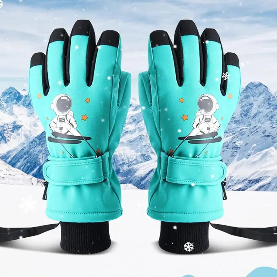 Kids Ski Waterproof Kids Winter Warm Cold Weather