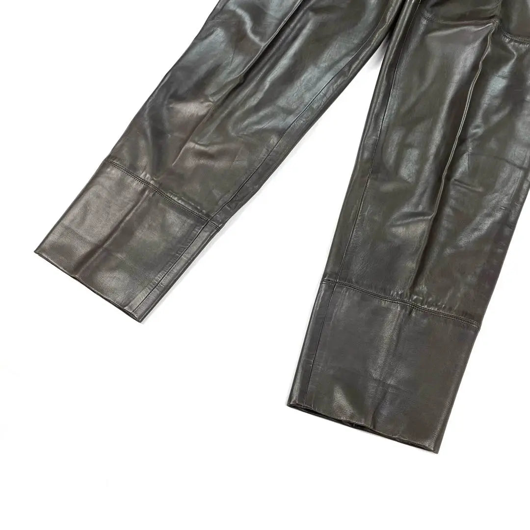 [God Rare] ISSEY MIYAKE Genuine Leather Pants Archive Good Condition