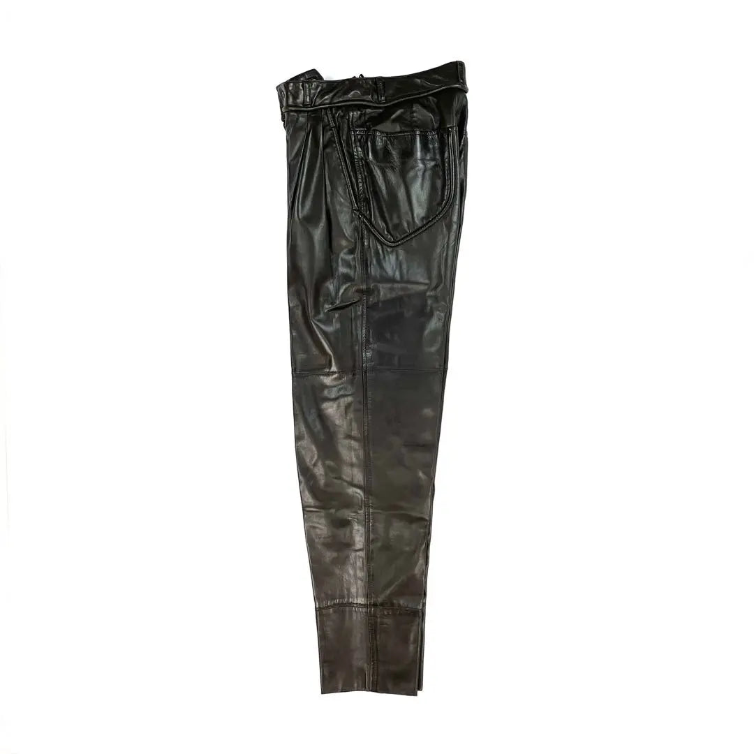 [God Rare] ISSEY MIYAKE Genuine Leather Pants Archive Good Condition