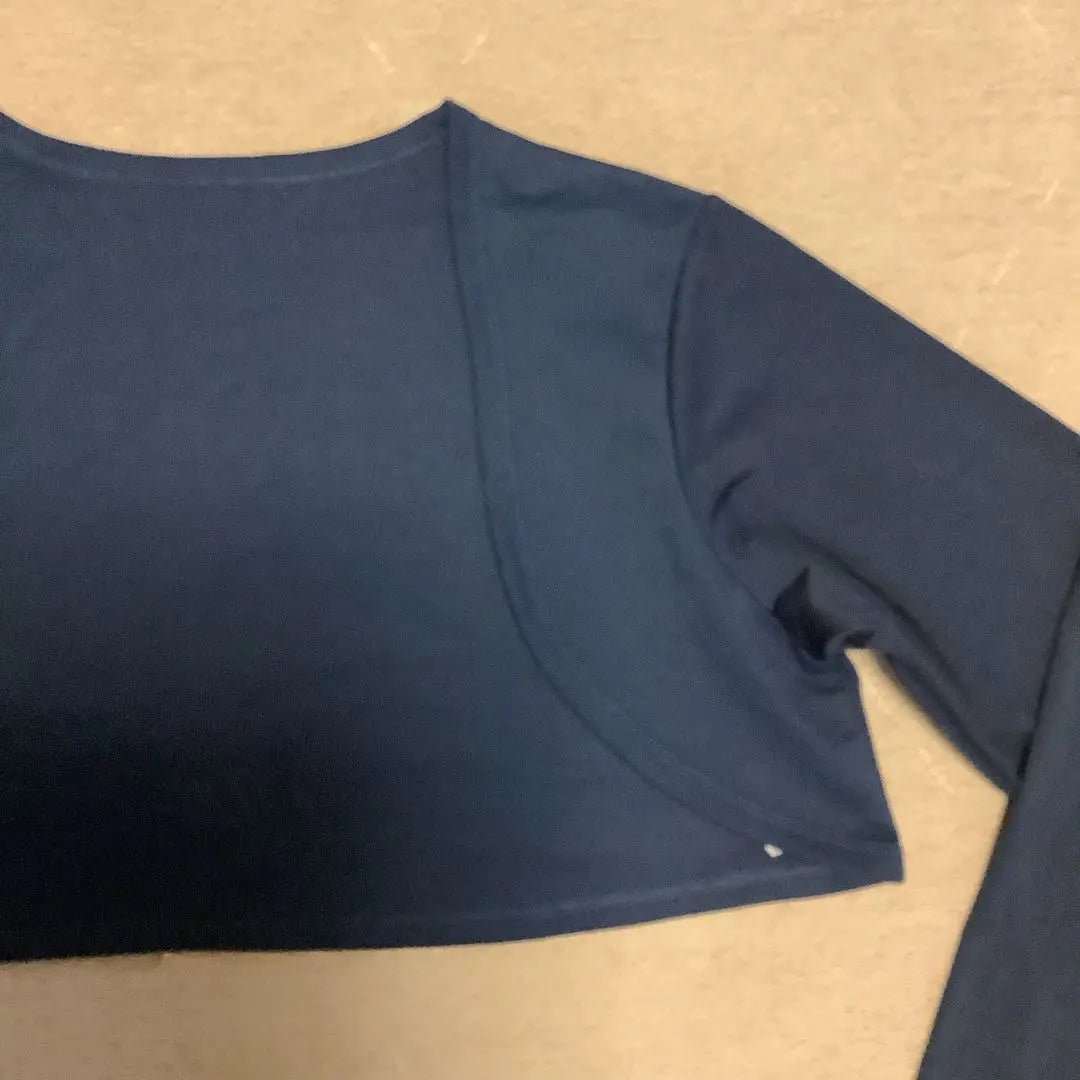 Bolero azul marino de manga larga para mujer de FILA Tennis Wear, talla pequeña