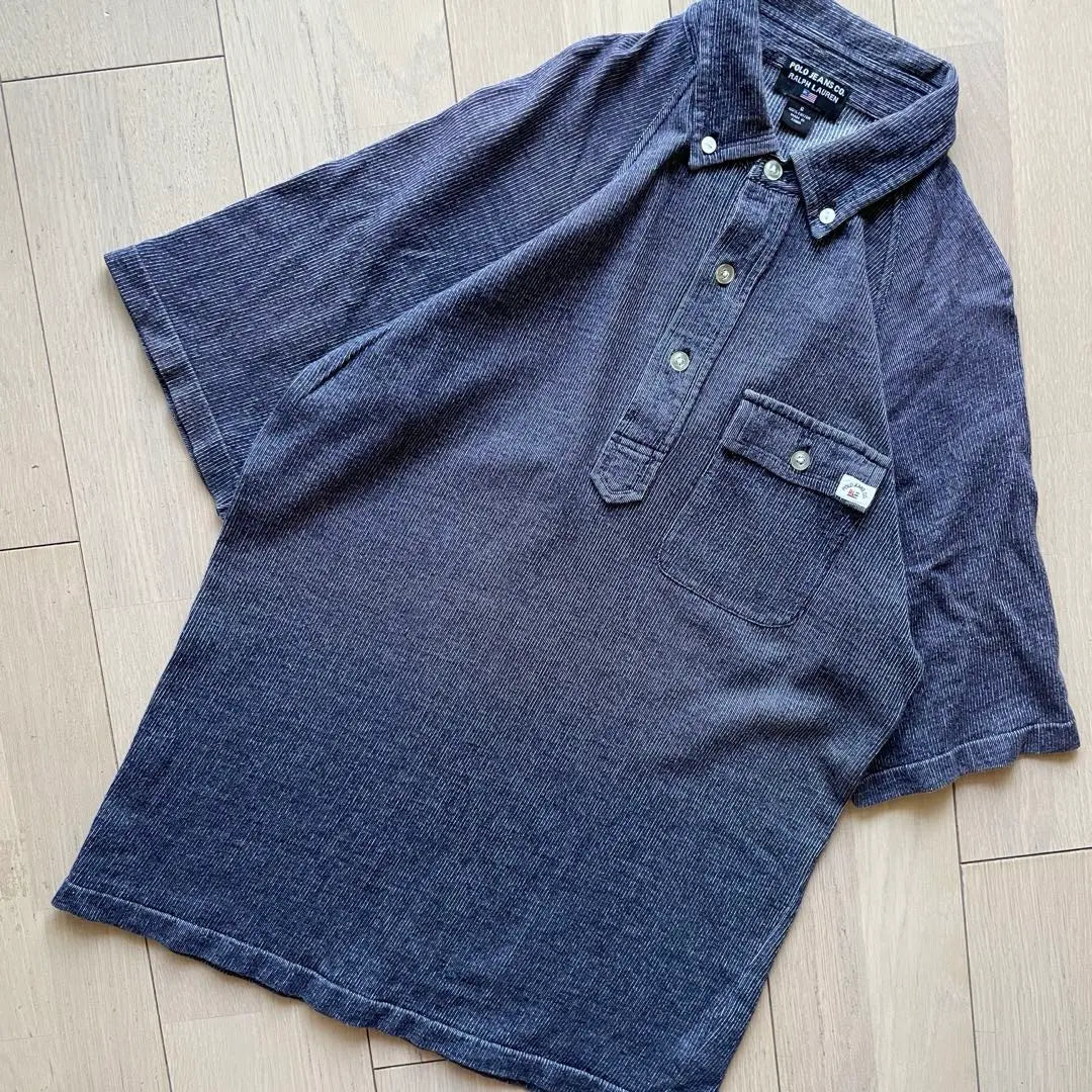 [Rare] POLO JEANS CO Ralph Lauren Polo Shirt Denim Color | 【希少】POLO JEANS CO ラルフローレン　ポロシャツ　デニムカラー