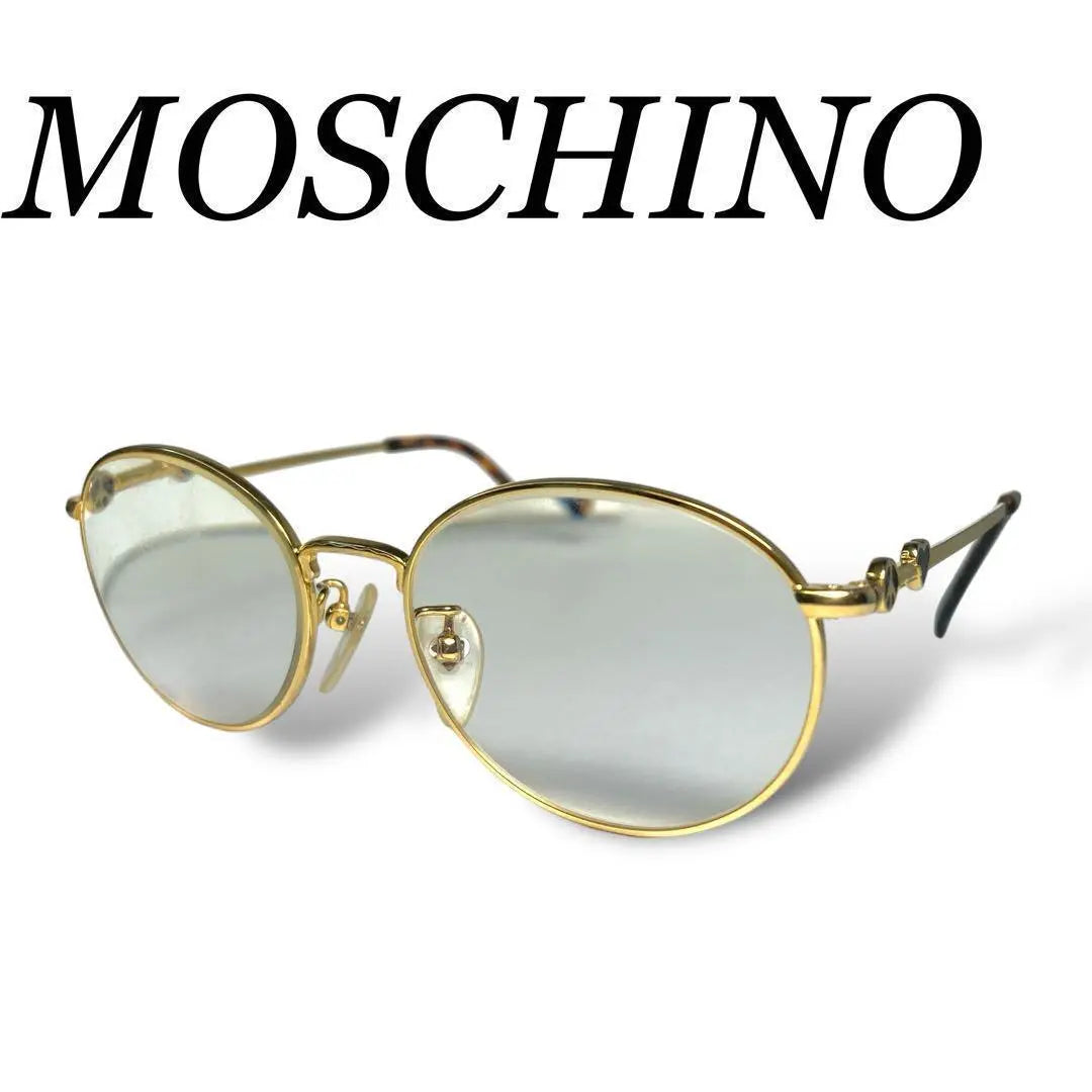 ①Gafas MOSCHINO 5723 Gold Graduadas Cuerpo únicamente