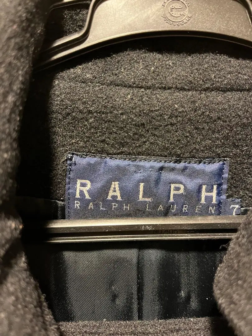 Ralph Lauren Peacoat Short Length Black Size 7 | ラルフローレン　ピーコート　ショート丈￼ ブラック　7号