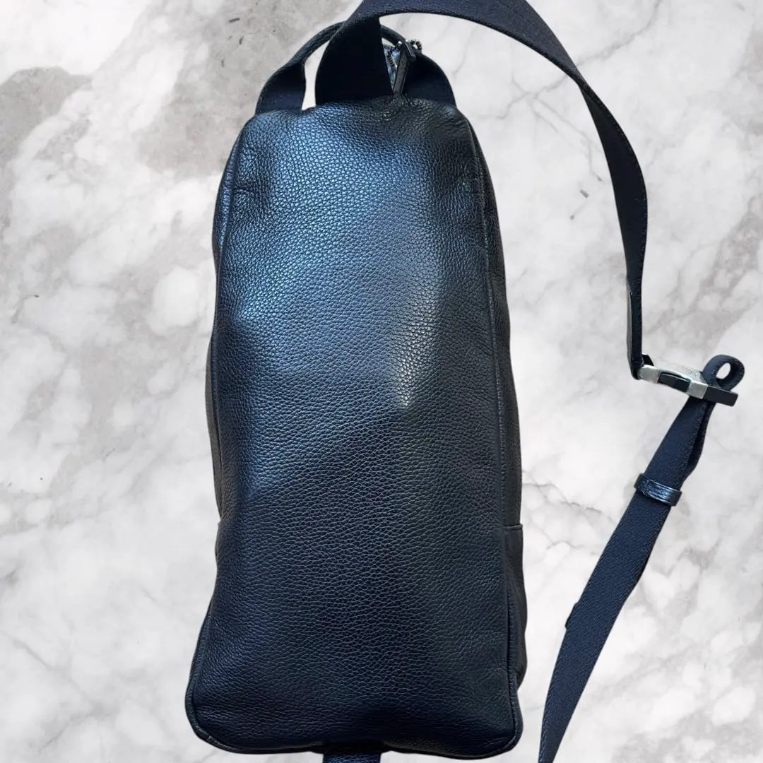 [Popular] Coach Camden One Shoulder Sling Bag Black All Leather | 【人気】コーチ　キャムデン ワンショルダー スリングバッグ 黒 オールレザー