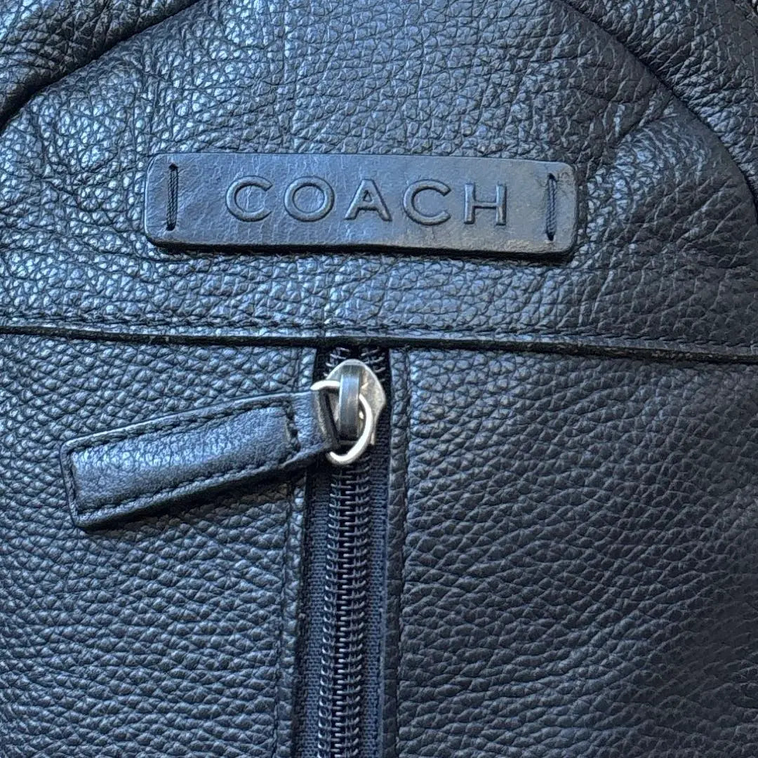 [Popular] Coach Camden Bolso bandolera con un hombro Negro Todo en cuero | 【人気】コーチ キャムデン ワンショルダー スリングバッグ 黒 オールレザー