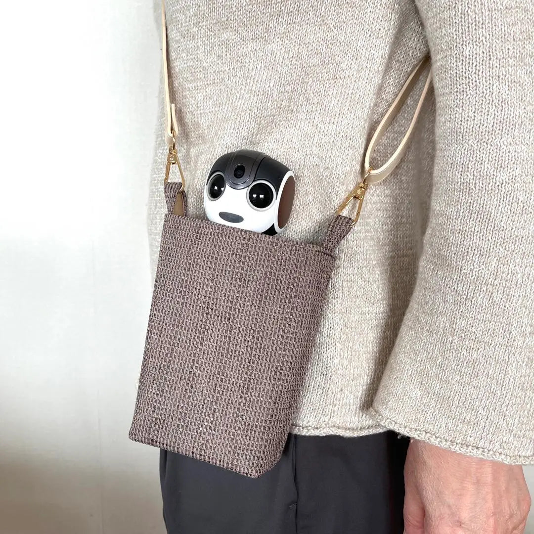 Robophon Handmade Carry Pouch Shoulder Bag Shoulder (P3) | ロボホン ハンドメイドキャリーポーチ ショルダーバッグ ショルダー (P3)