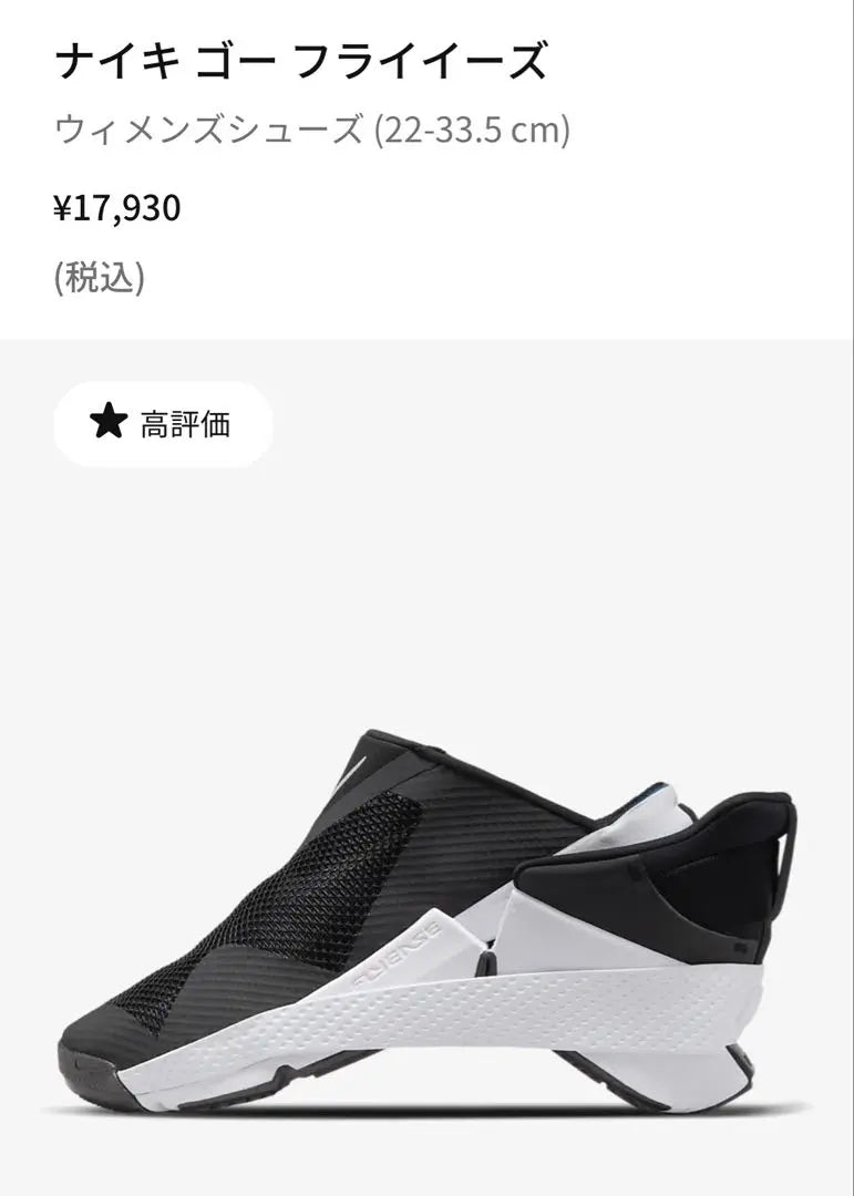 [Anonymous delivery] NIKE Go Fly Ease