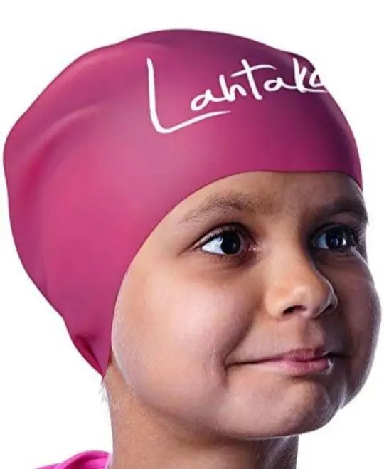 Gorro de natación para niños Gorro de natación impermeable de baja alergia de silicona Gorro de natación | キッズ用スイムキャップ シリコン 低アレルギー 防水スイムハット 水泳帽子